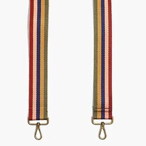 Madewell Crossbody camera bag strap; multicolor